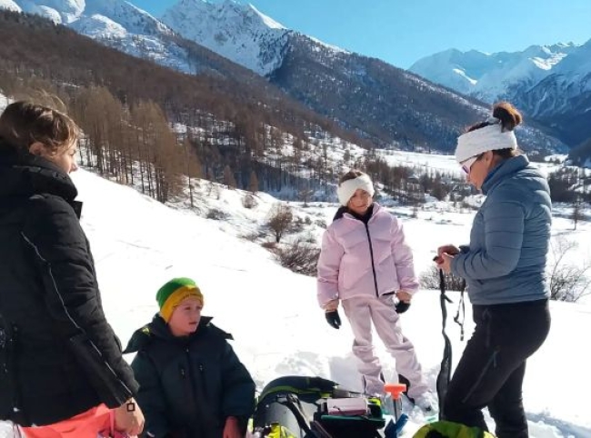 Randonnée raquettes enfants